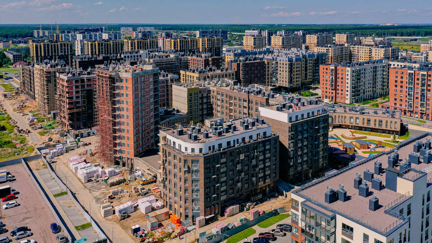 ЖК «NEWПитер»; изображение с сайта stroytrest.spb.ru