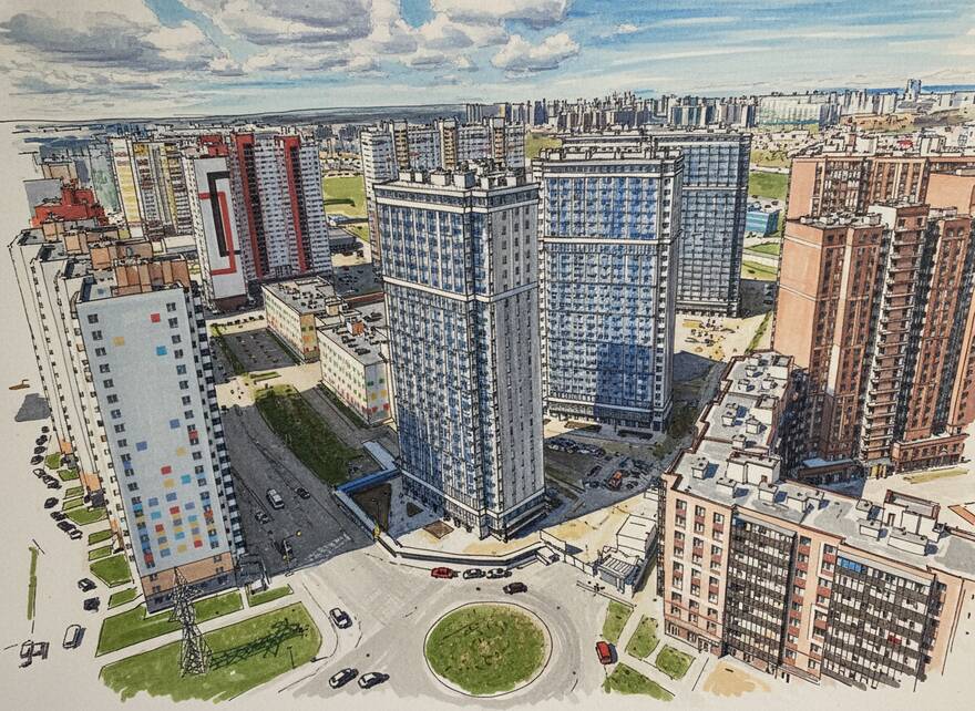 Жилой комплекс Simple. Изображение с сайта застройщика simple-dom.ru