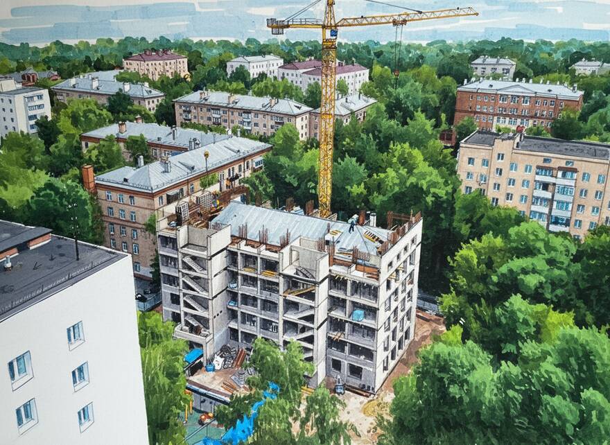 ЖСК «Бульвар Матроса Железняка 11», изображение с сайта bmg11.ru