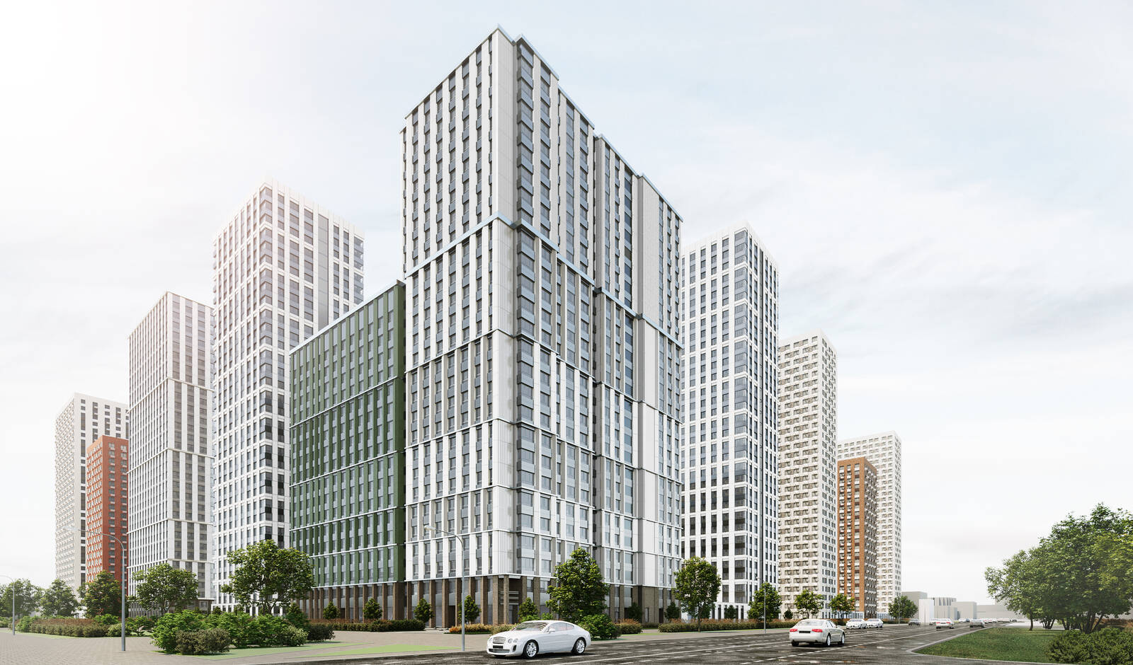 ЖК «Русич Кантемировский»: визуализация