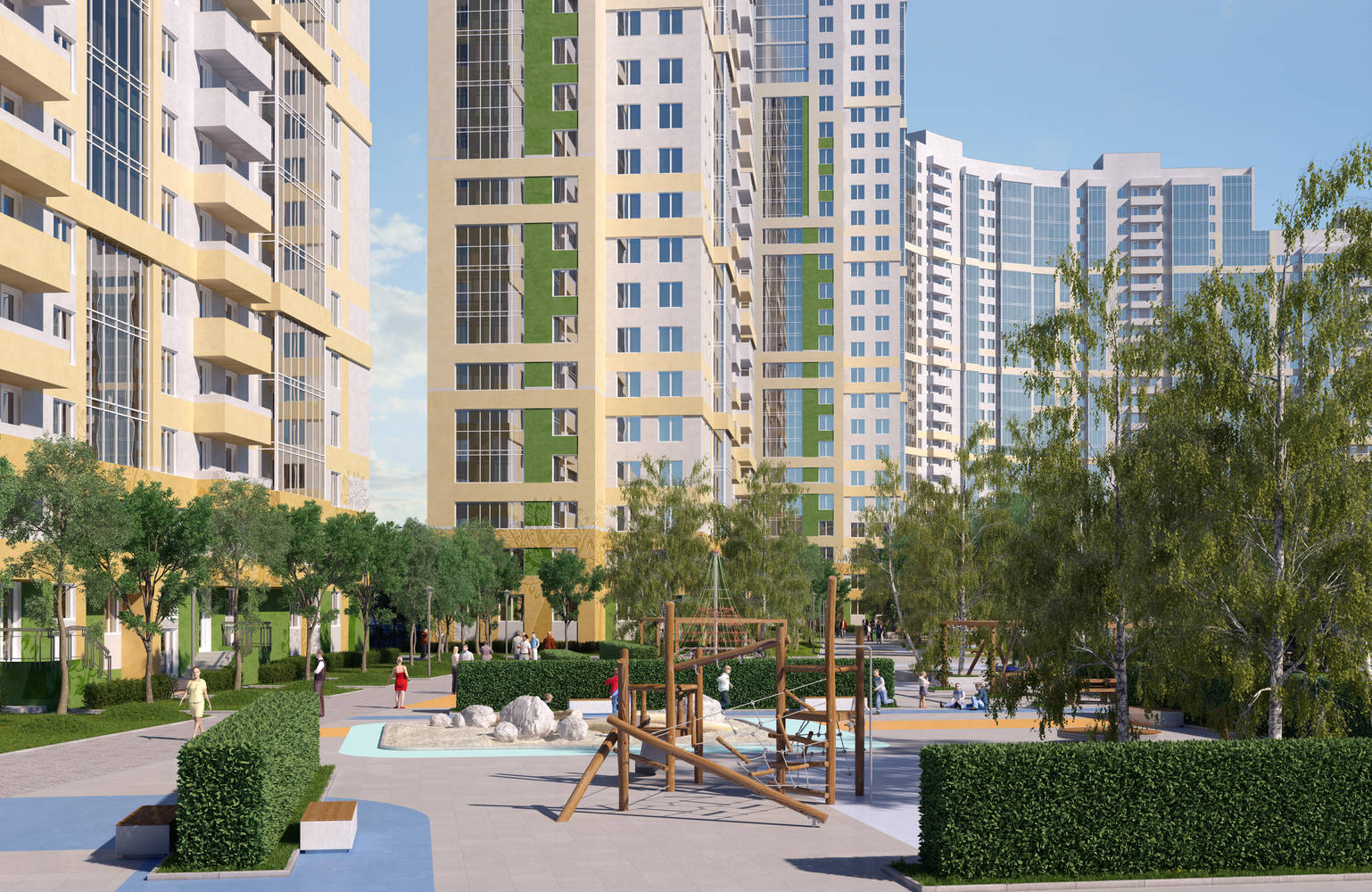 ЖК «Green City»: визуализация