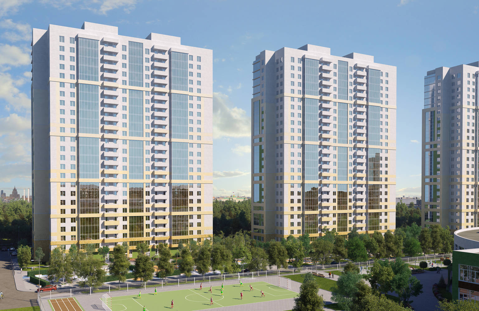 ЖК «Green City»: визуализация