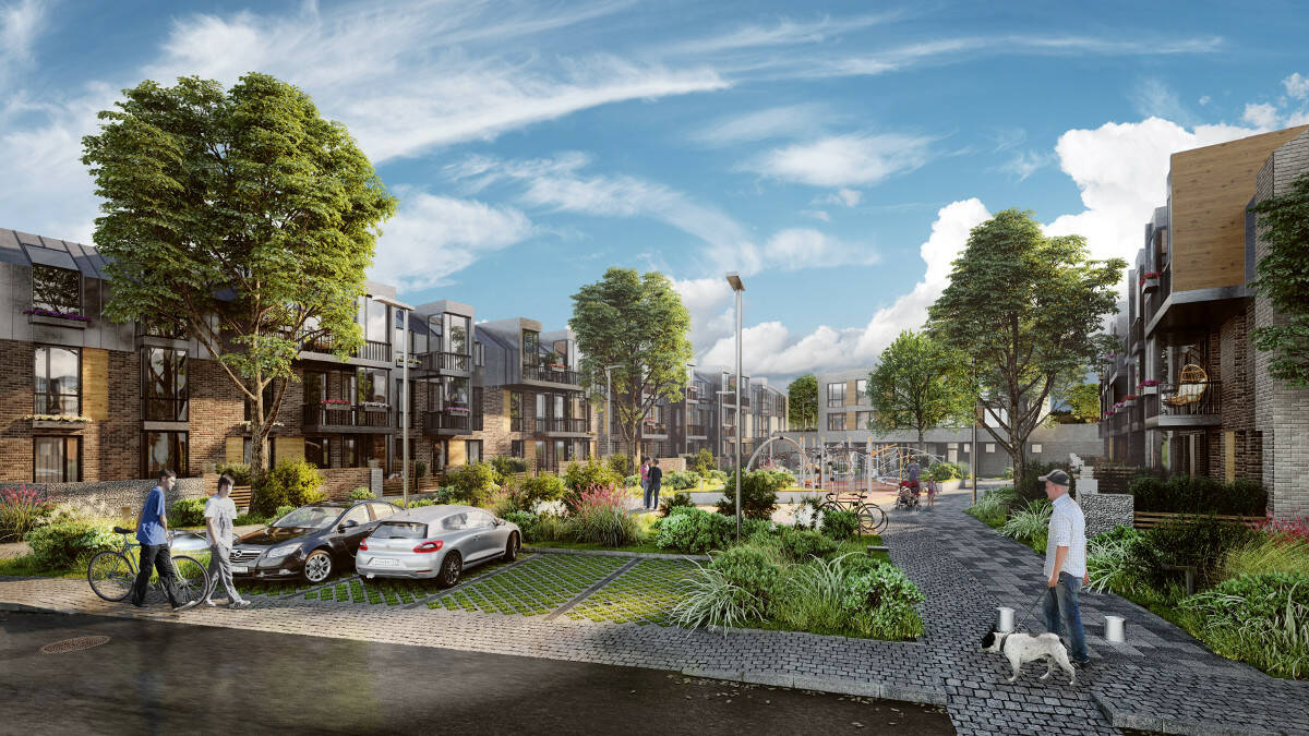 МЖК «Veren Village стрельна»: визуализация