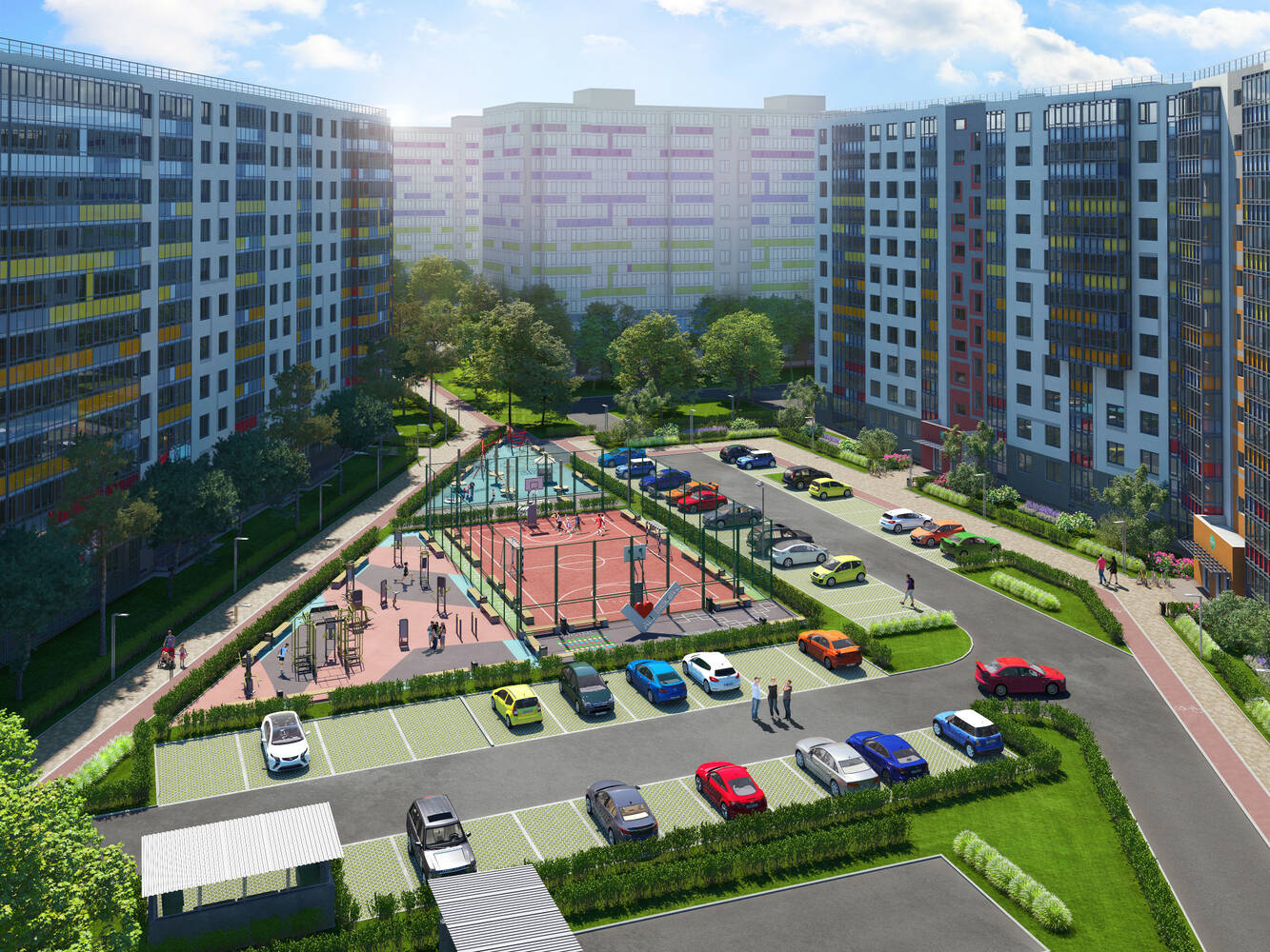 ЖК «All inclusive»: визуализация