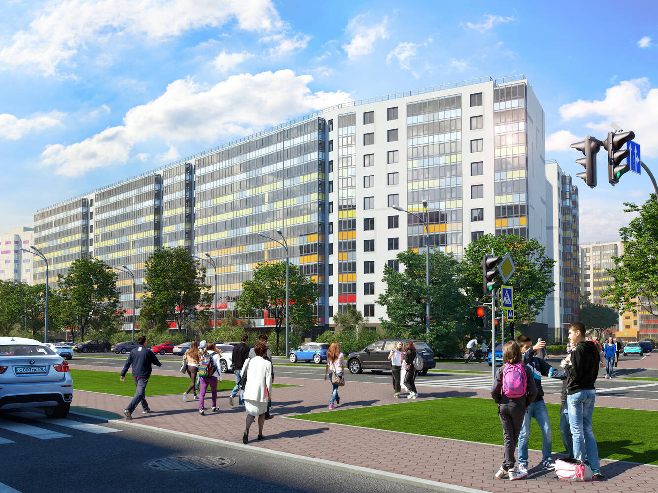 ЖК «All inclusive»: визуализация