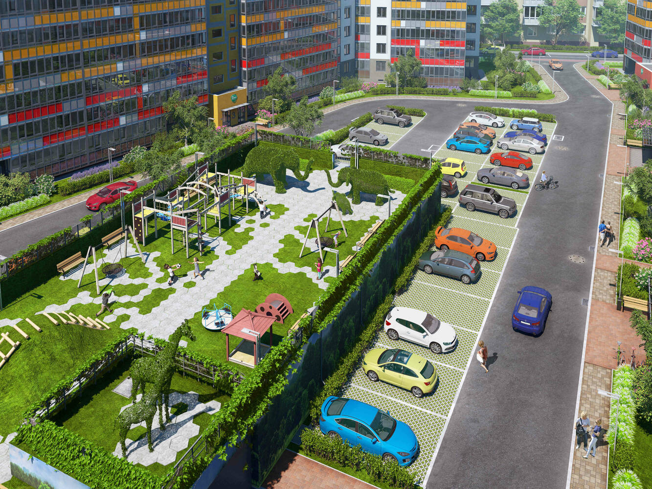 ЖК «All inclusive»: визуализация