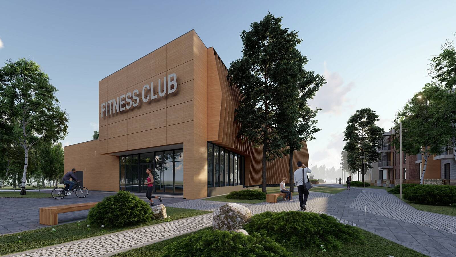 МЖК «Veren Village стрельна»: визуализация