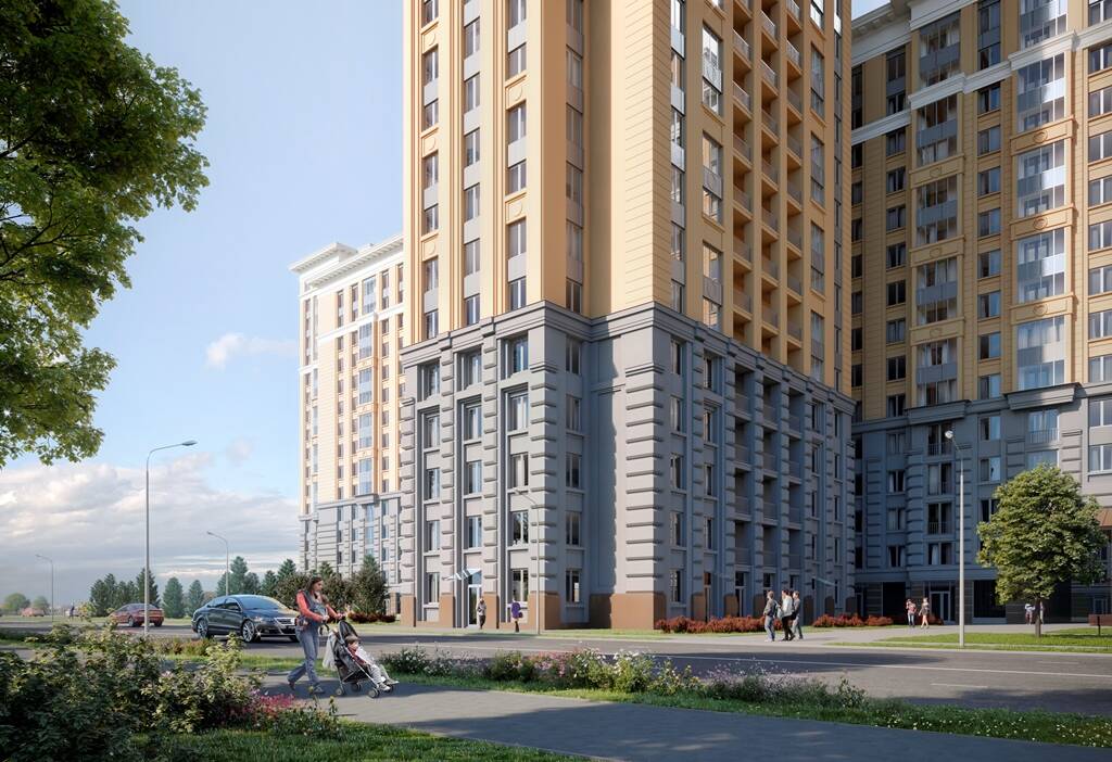 ЖК «Цивилизация на Неве»: визуализация