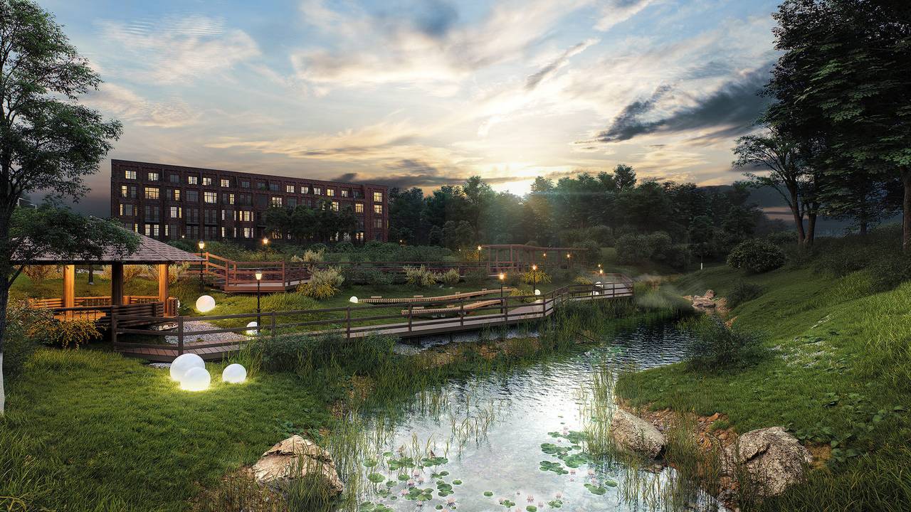 МЖК Barton: визуализация