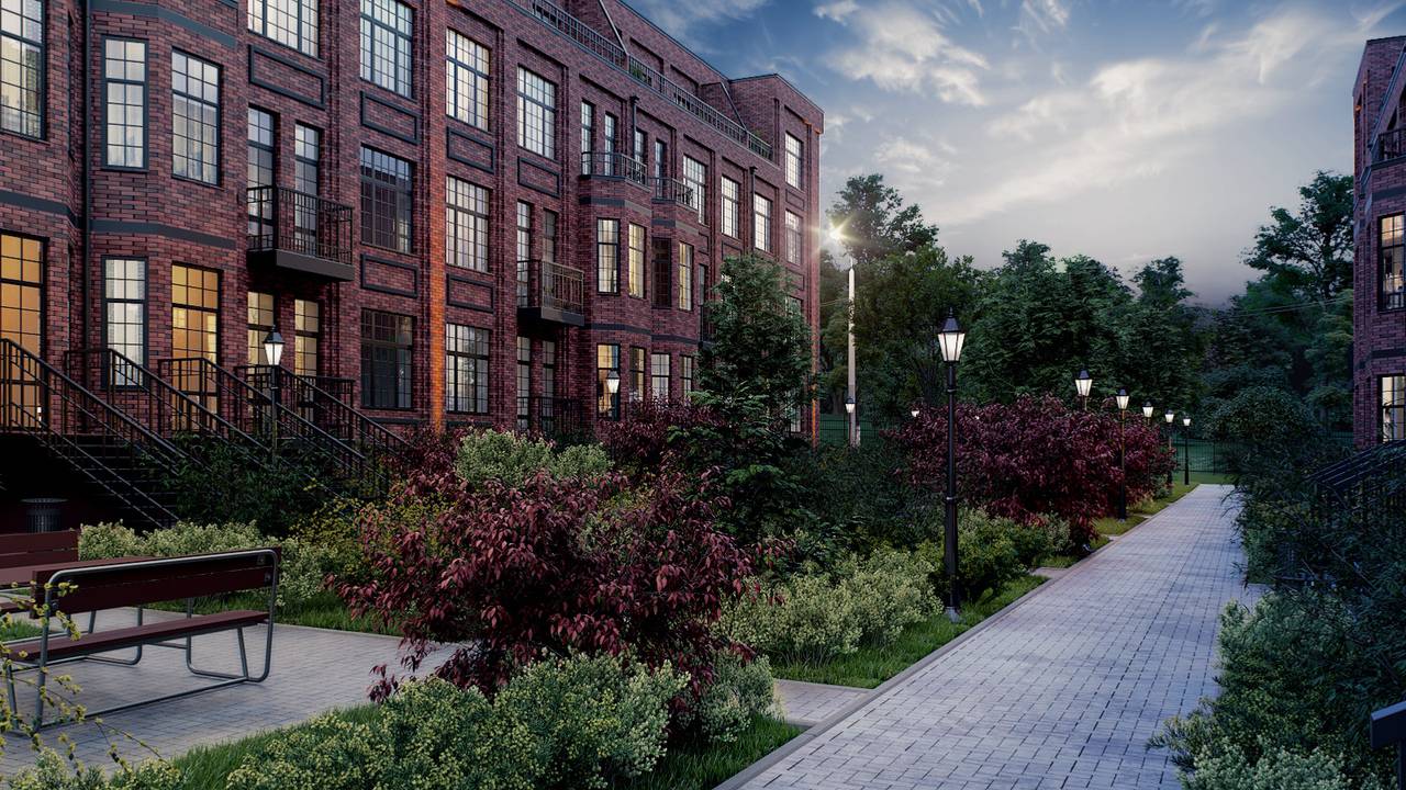 МЖК Barton: визуализация