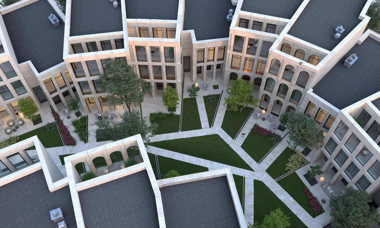МФК Cámeo Moscow Villas: визуализация
