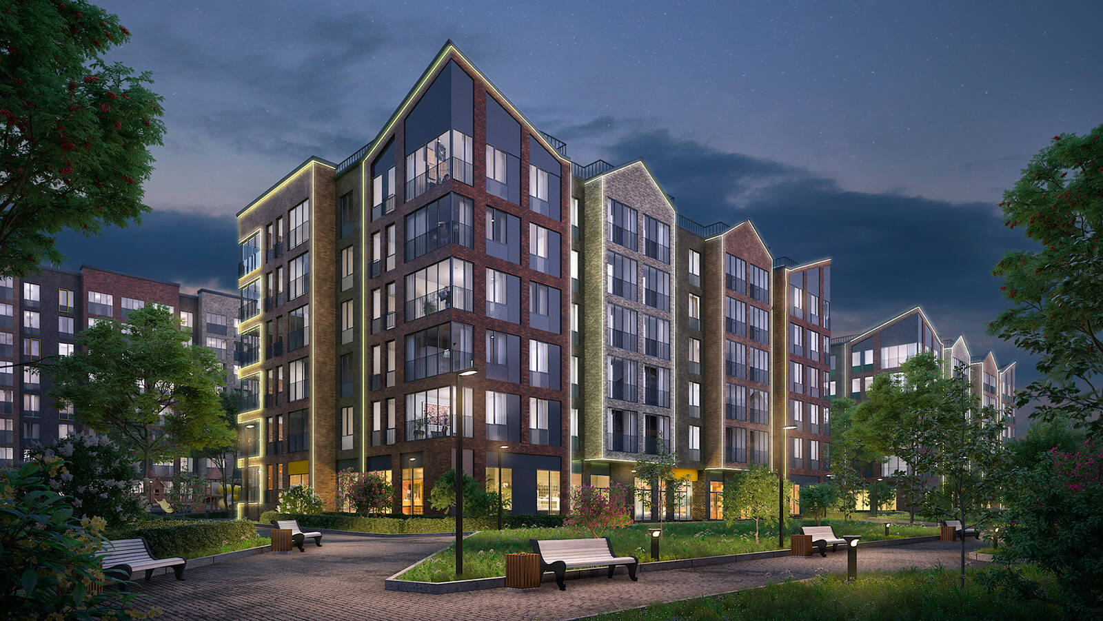 ЖК Миниполис «Дивное»:: визуализация