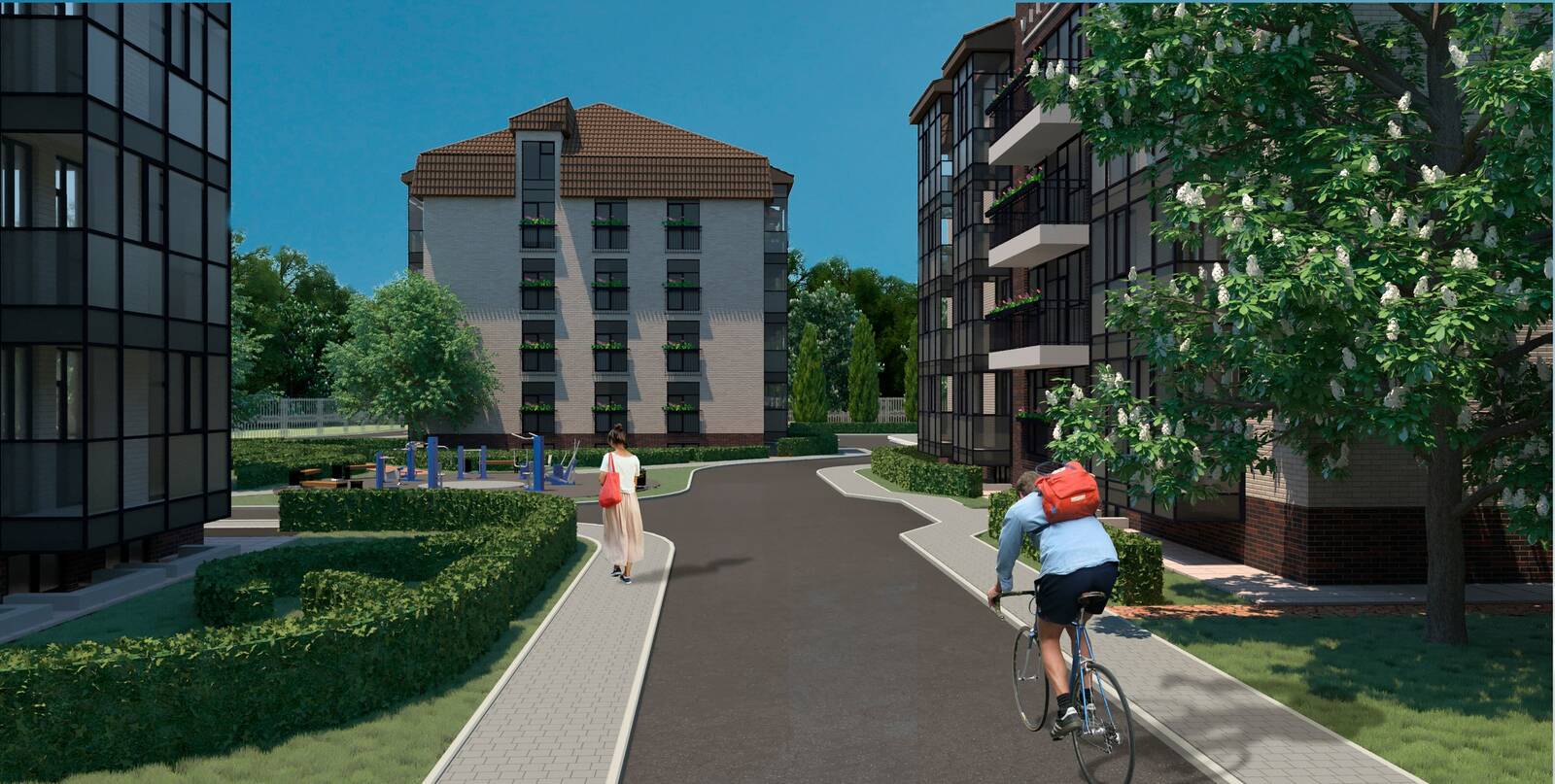ЖК «Veda Village»: визуализация, актуальная концепция