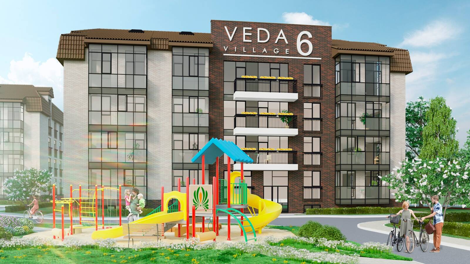 ЖК «Veda Village»: визуализация, актуальная концепция