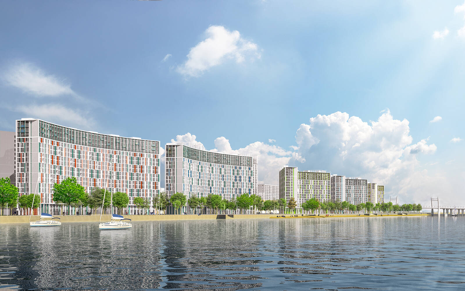 ЖК «Морская набережная. Бульвар»: визуализация