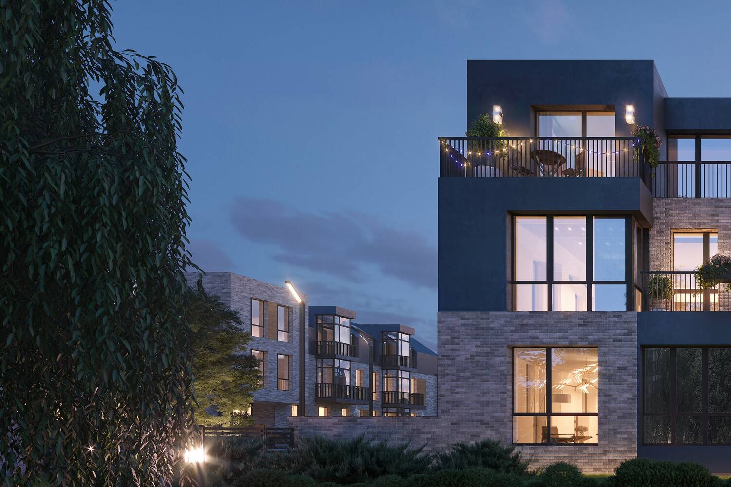 МЖК «Veren Village стрельна»: визуализация