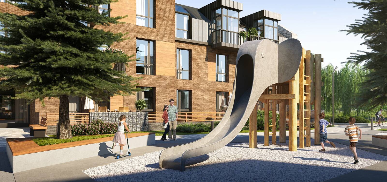 МЖК «Veren Village стрельна»: визуализация