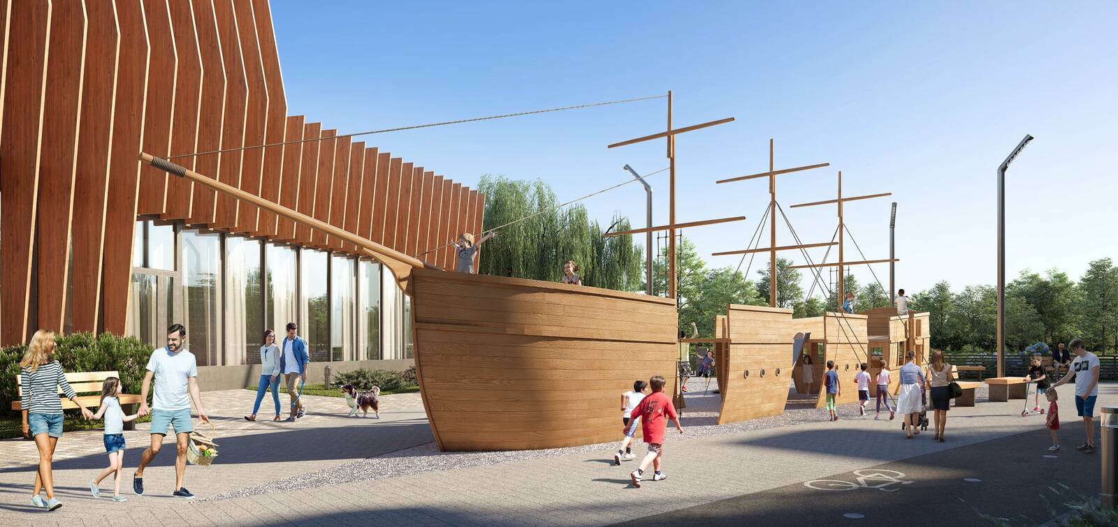 МЖК «Veren Village стрельна»: визуализация