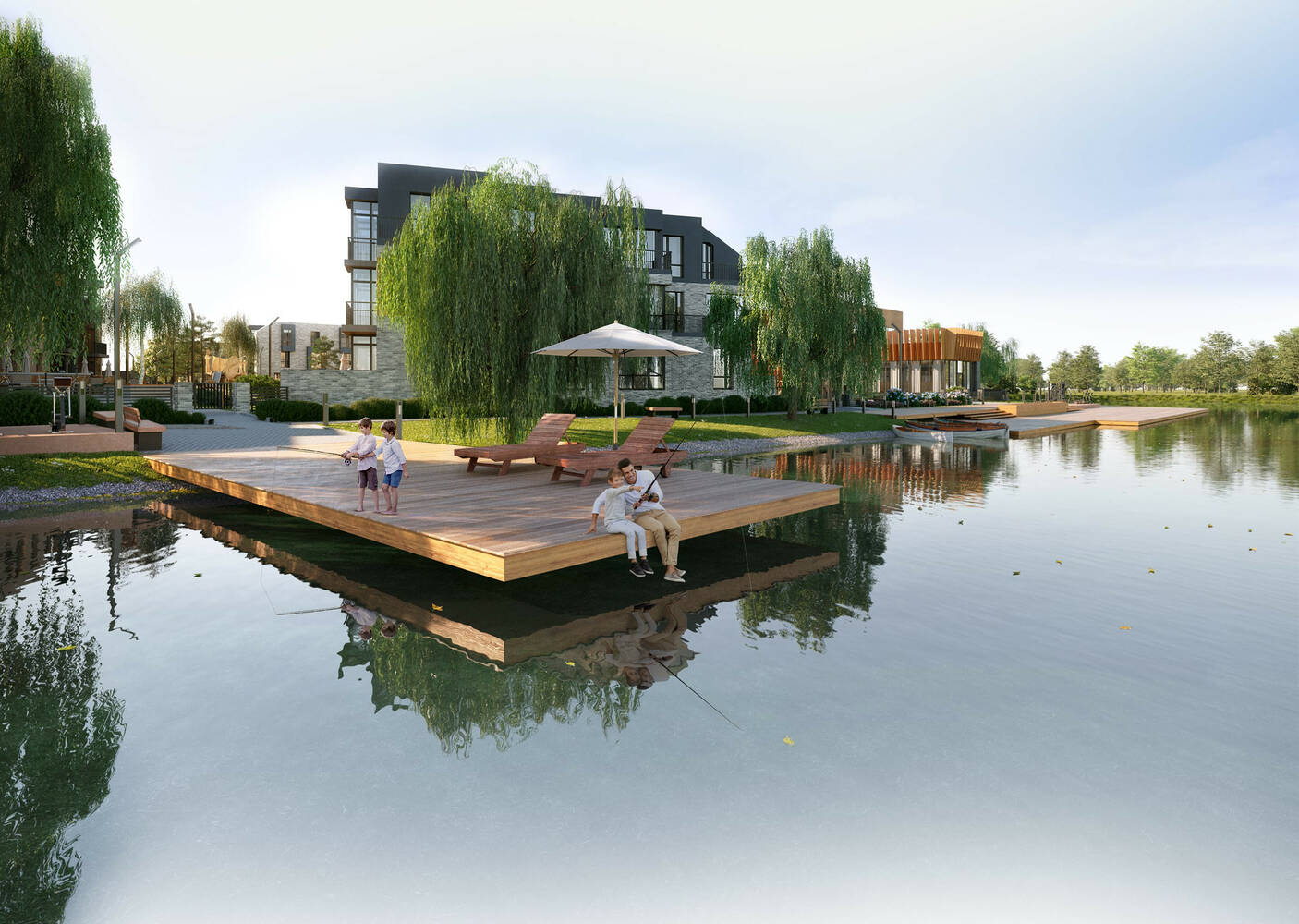 МЖК «Veren Village стрельна»: визуализация