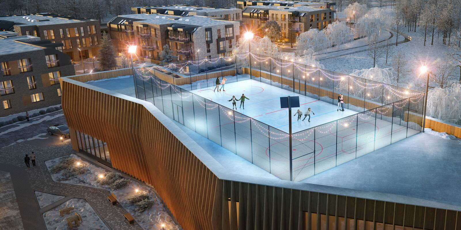 МЖК «Veren Village стрельна»: визуализация