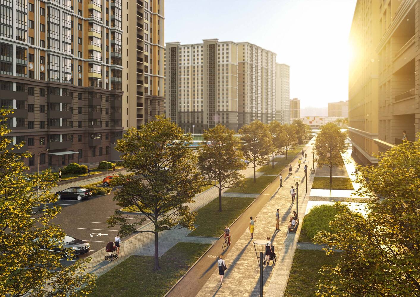 ЖК «Цивилизация на Неве»: визуализация