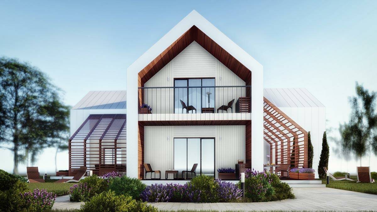 КП Hugge Life Country Club: визуализация