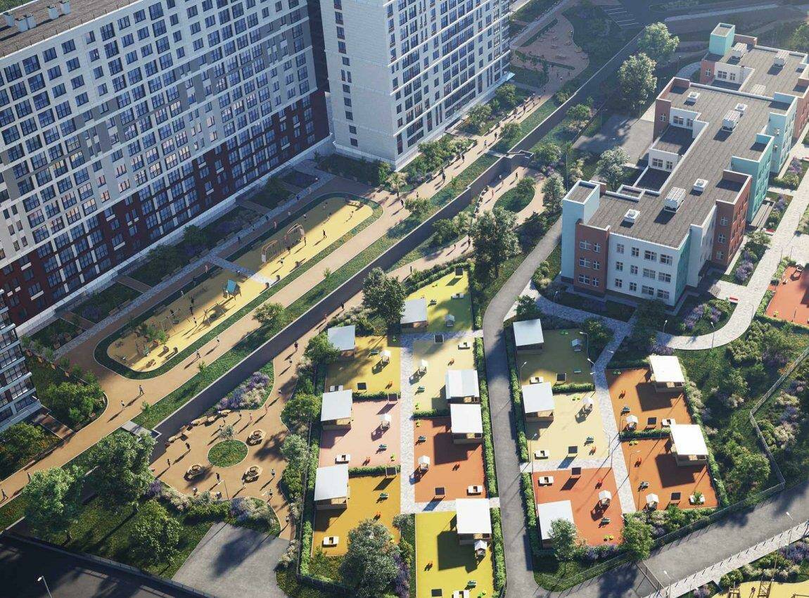 ЖК «Морская набережная. Бульвар»: визуализация