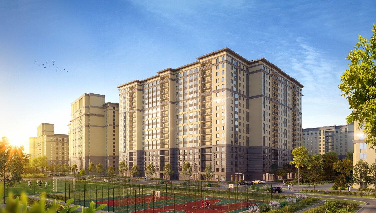 ЖК «Цивилизация на Неве»: визуализация