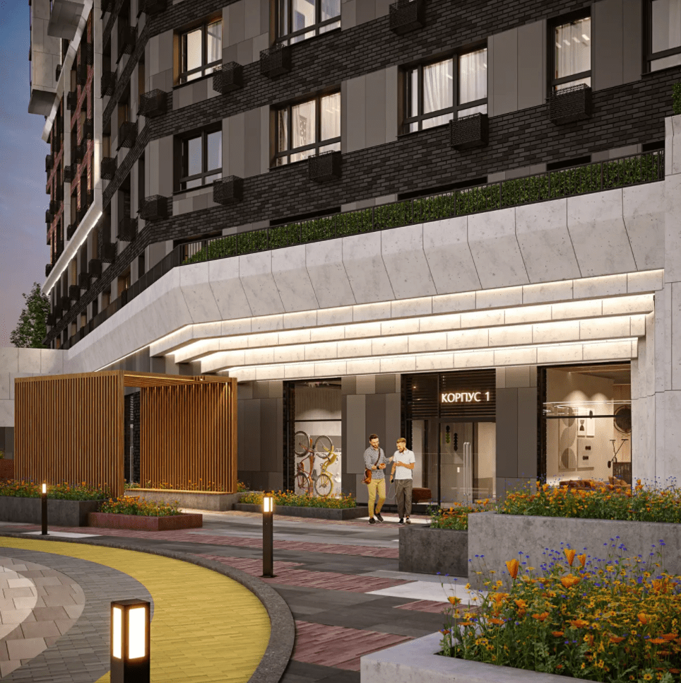 ЖК «UNO Старокоптевский»: визуализация