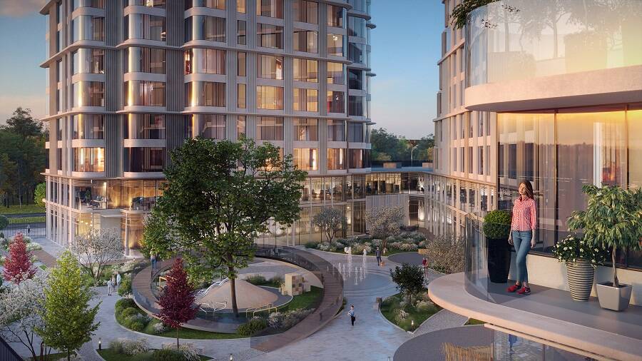 ЖК Stories на Мосфильмовской: визуализация