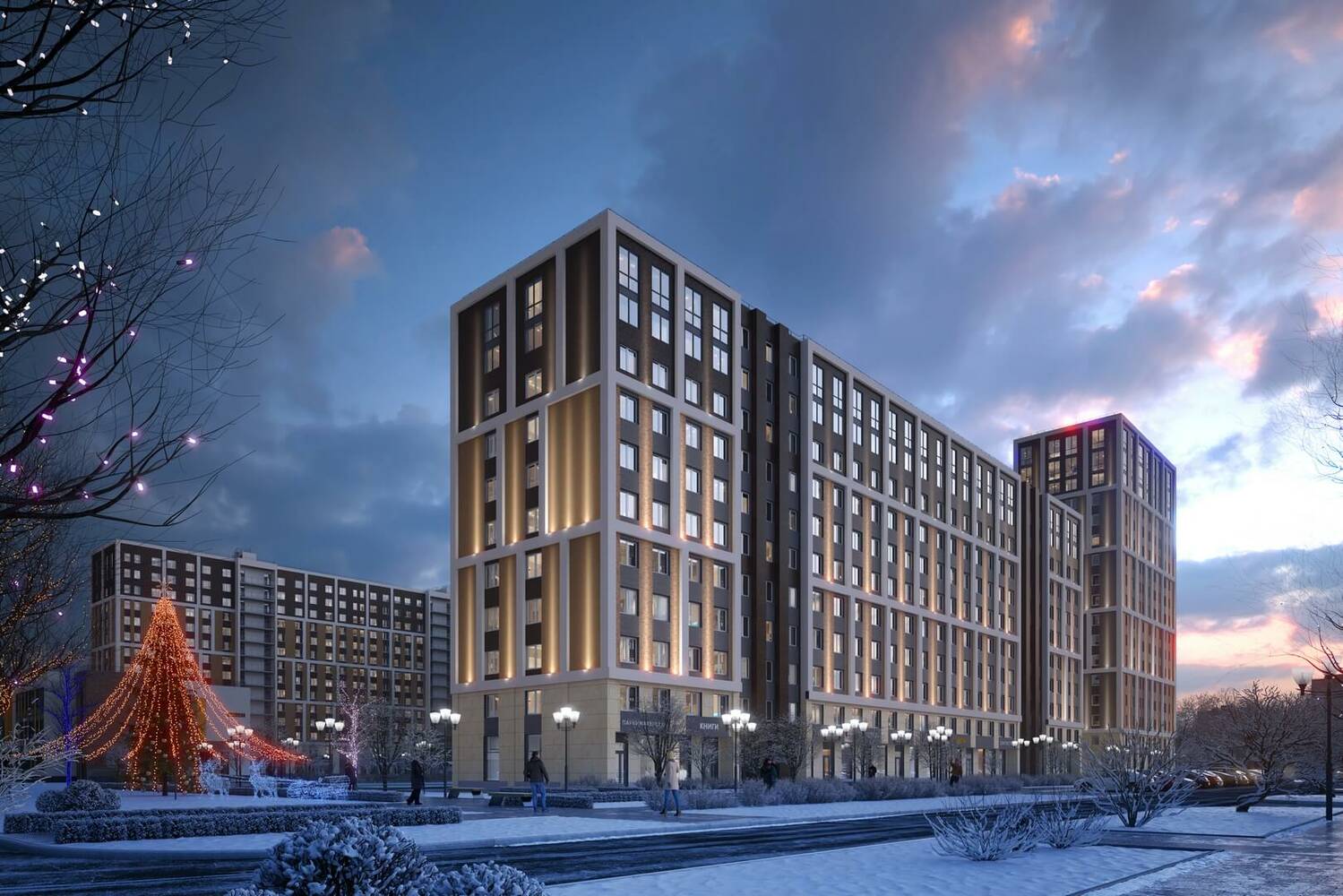 Апарт-комплекс «ZOOM на Неве»: визуализация