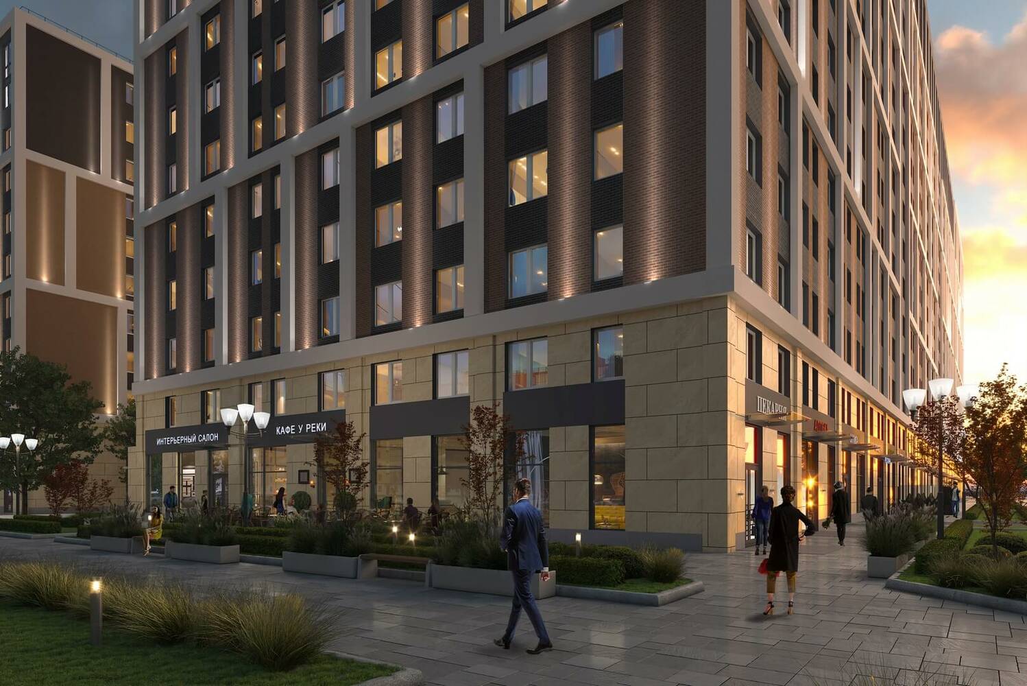 Апарт-комплекс «ZOOM на Неве»: визуализация