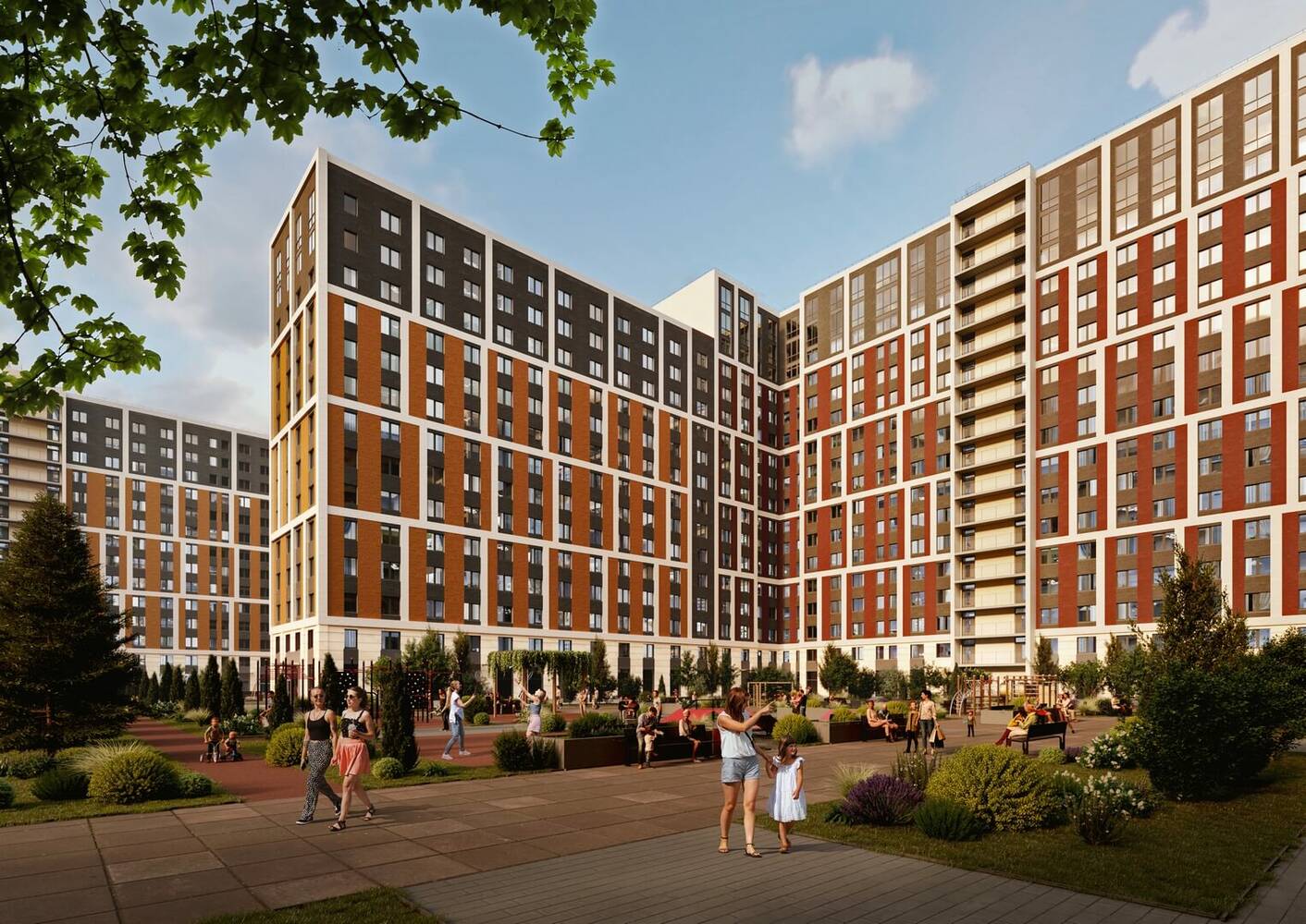 Апарт-комплекс «ZOOM на Неве»: визуализация