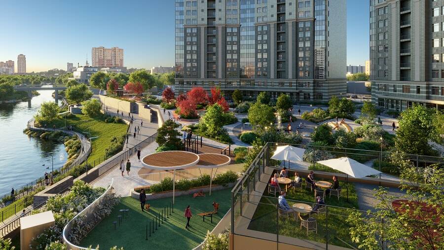 ЖК «Риверхаус»: визуализация