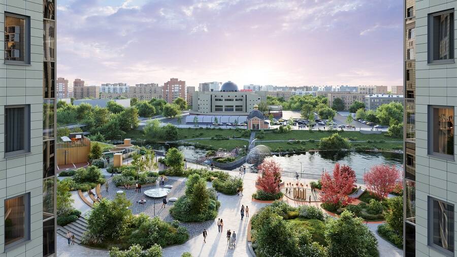 ЖК «Риверхаус»: визуализация
