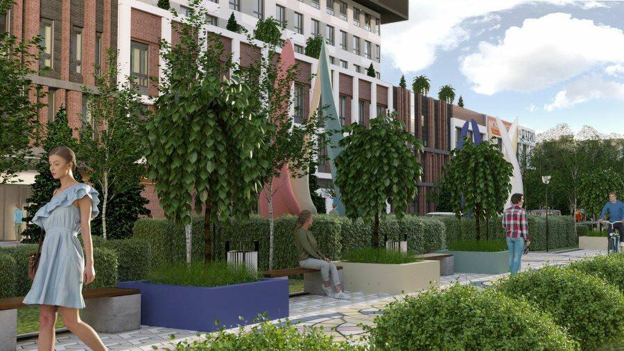 ЖК «Дом Malevich»: визуализация