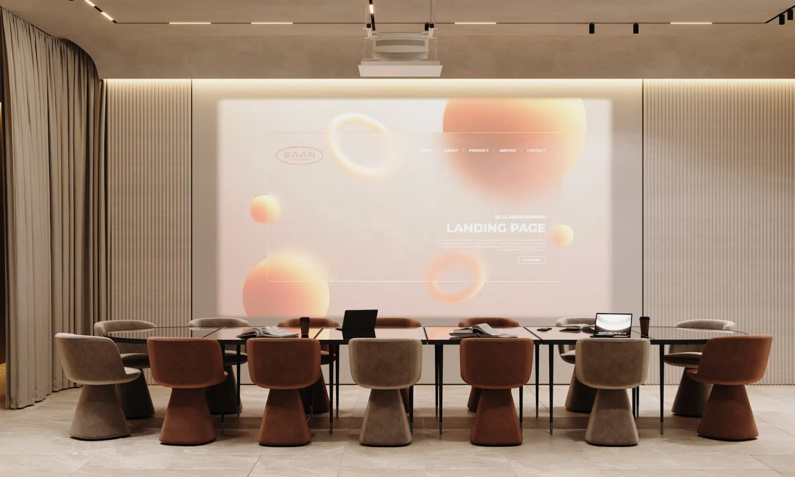 МФК SAAN: визуализация