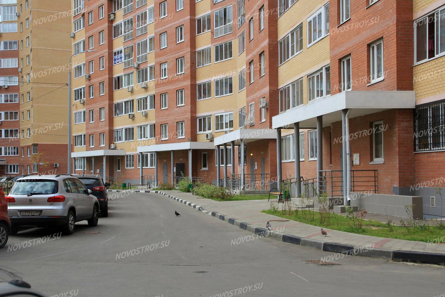 ЖК «Дом в микрорайоне 5А, 17»: 06.10.2015 - Фрагмент построенного дома