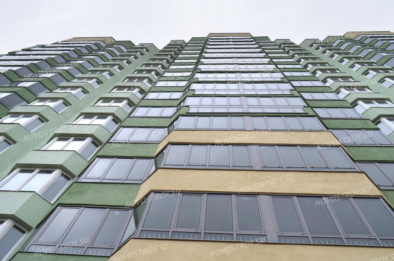 ЖК «Зеленая Москва-2»: фрагмент фасада