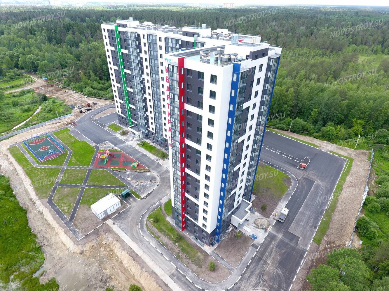 ЖК «Новый Ногинск»: ход строительства дома 1