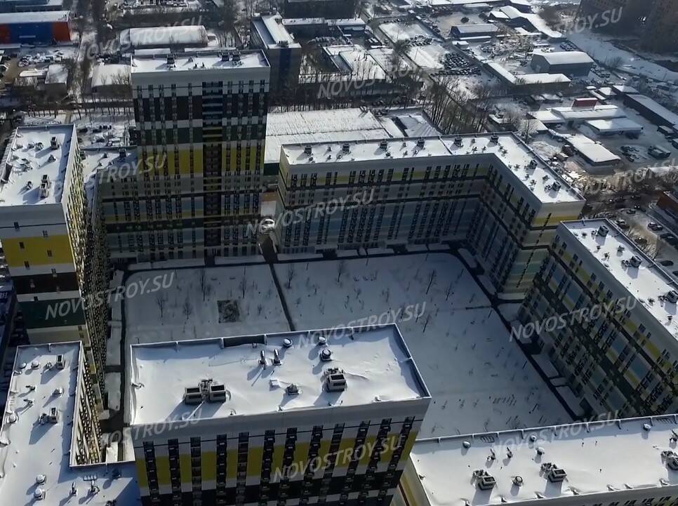ЖК «Варшавское Шоссе 141»: скриншот с видеообзора