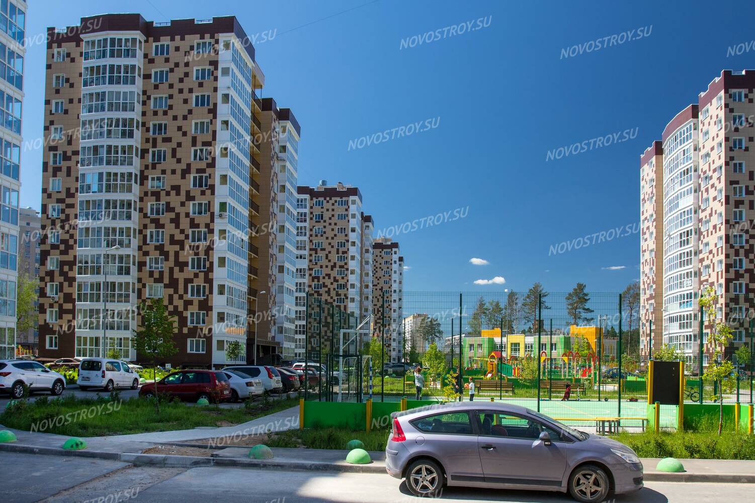 ЖК «Мелодия леса»: ход строительства корпуса №1,7