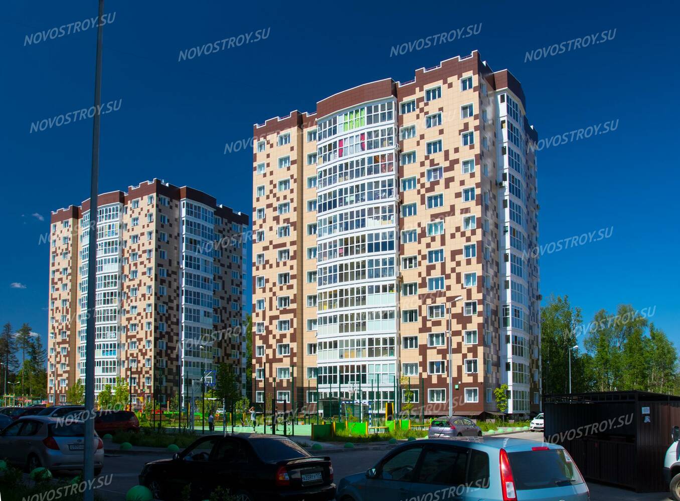 ЖК «Мелодия леса»: ход строительства корпуса №5,6