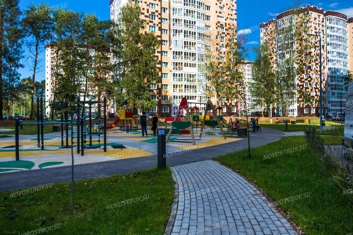 ЖК «Мелодия леса»: ход строительства корпуса №1-3