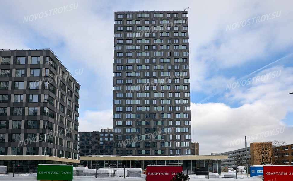 ЖК «Кварталы 21/19»: ход строительства 