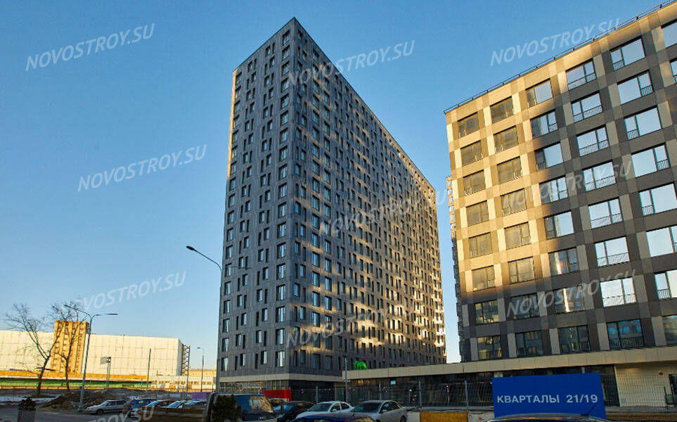 ЖК «Кварталы 21/19»: ход строительства