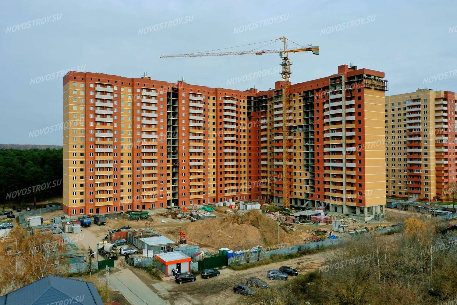 ЖК «Лесной квартал»: ход строительства (октябрь 2022)