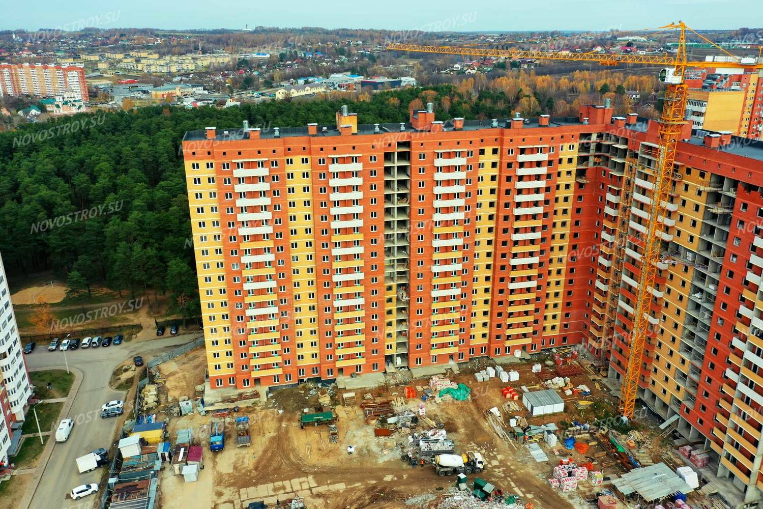 ЖК «Лесной квартал»: ход строительства (октябрь 2022)