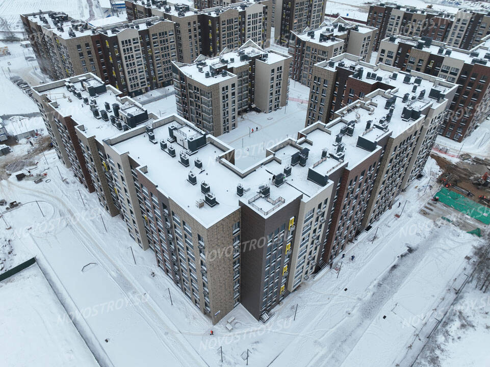 ЖК Миниполис «Дивное»: ход строительства корпуса №3