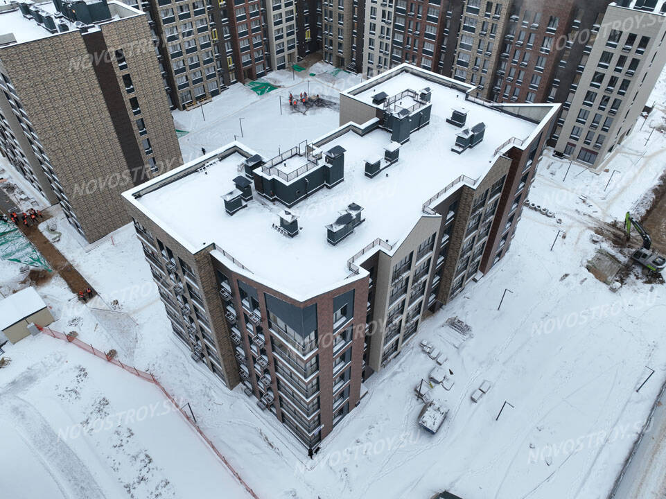 ЖК Миниполис «Дивное»: ход строительства корпуса № 4